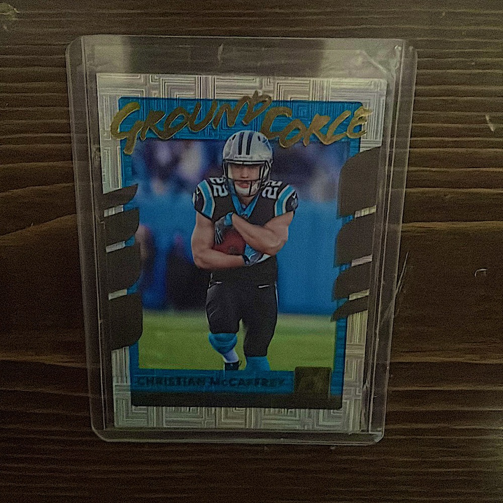 2017 Topps Prizm Christian McCaffrey Rookie Card